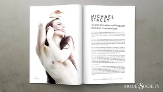 Nude Art Models and Photographers Inside Model Society Magazine #7