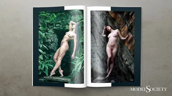 Nude Art Models and Photographers Inside Model Society Magazine #9