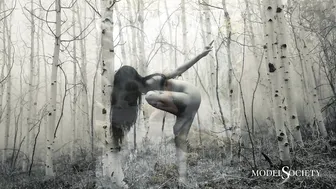 Nude in nature: Art model's healing journey with nude art and self portraits. #9