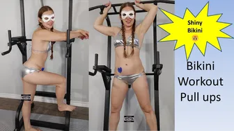 Bikini Pull Ups Full Body Workout At Home #maskedmodelfit #onlyfriends #ootd #grwm #maskedmodelvids