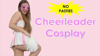 Cheerleader Cosplay Costume Try On #fypシ゚viral #maskedmodelvids #cosplay #trending #egirl