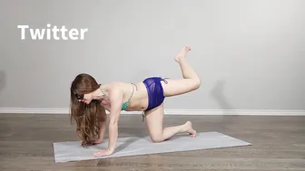 Bikini Try On And Booty Workout #maskedmodelfit #fitness #workout #onlyfans #yoga #5