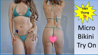 SUPER HOT Micro Bikini Try-On #maskedmodelfit #onlyfriends #ootd #grwm #maskedmodelvids #fypシ゚viral