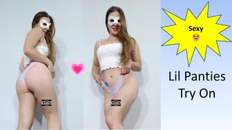 Lil Panties Try On Haul #maskedmodelvids #lookbook #egirl #1