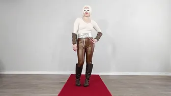 The Witcher Ciri Cosplay Costume Try On #maskedmodelvids #lookbook #cosplaygirl #7