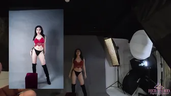 FILIPINA MODEL SEXY PHOTOSHOOT BTS & POV #5