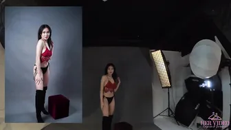 FILIPINA MODEL SEXY PHOTOSHOOT BTS & POV #9