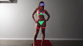 See Through Glow In The Dark Lingerie Sexy Sheer Transparent See Thru #Lookbook #maskedmodelvids #10