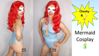 Lingerie Bodysuit Cheeky Mermaid Cosplay Try On Haul #maskedmodelvids #lookbook