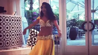 Belly dance - floorwork dancer maya - Oxana belly dancer #3