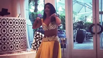 Belly dance - floorwork dancer maya - Oxana belly dancer #4