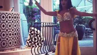 Belly dance - floorwork dancer maya - Oxana belly dancer #8