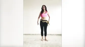 #bellydance - belly dance practice at home sexy and hot belly dancer HD video #10