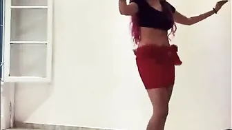 #bellydance - belly dance practice at home sexy and hot belly dancer HD video #2