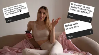 HOW MUCH DO I MAKE ON ONLYFANS?????????? | QnA, avvaballerina