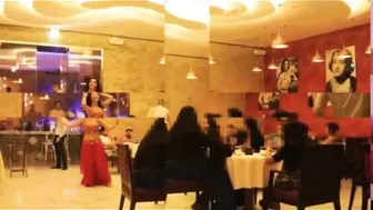 Belly dancer Dubai hotel show part 2