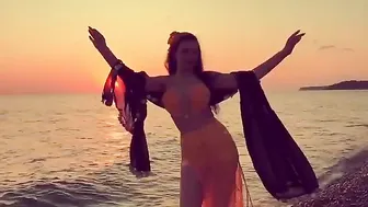 Sun set belly dance |how to learn belly dance | belly dance music #4