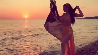 Sun set belly dance |how to learn belly dance | belly dance music #5