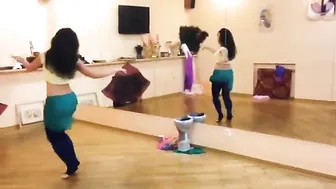 Belly dance learning teacher video part 2 #2