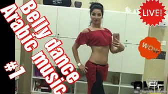 #Bellydance - belly dance on Rashke Qamar |Workshop Routine basic