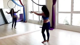 Bellydance teching school - belly dance class part 2 #6