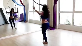 Bellydance teching school - belly dance class part 2 #7