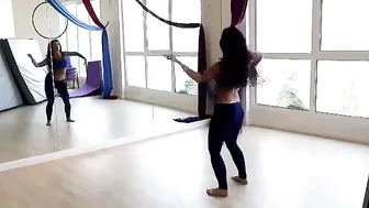 Bellydance teching school - belly dance class part 3 #6