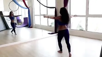 Bellydance teching school - belly dance class part 3 #8