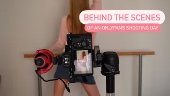 BEHIND the SCENES of an ONLYFANS shoot ????