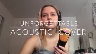 Unforgettable | French Montana | Acoustic Cover by Lisa Hank #1