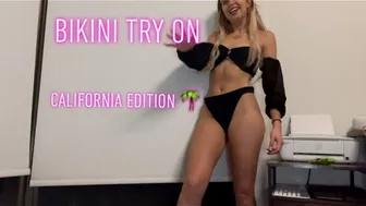 Bikini Try On Haul | California Edition