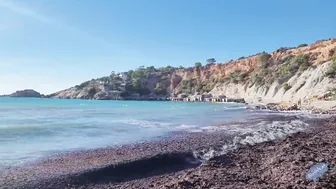 Un paseo por Cala d'Hort | ES VEDRÀ - Ibiza Beachwalk (España) [4K] #9