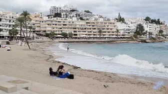 Figueretas en otoño | Ibiza Beachwalk (España) [4K] #10