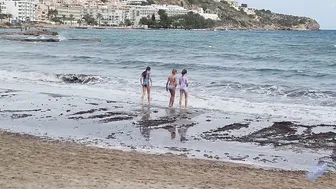 Figueretas en otoño | Ibiza Beachwalk (España) [4K] #9