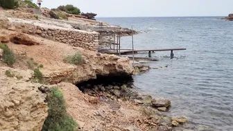 Un paseo por la PLAYA de S'ESTANYOL - IBIZA #2