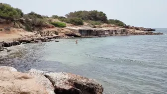 Un paseo por la PLAYA de S'ESTANYOL - IBIZA #7