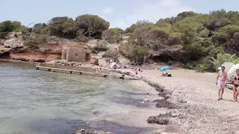 Un paseo por la PLAYA de S'ESTANYOL - IBIZA #8