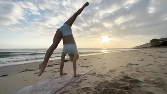 IN THE OCEAN STRETCHING #3