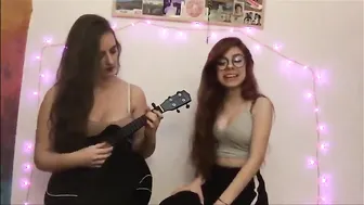 Adan y Eva- Paulo Londra (ukelele cover)- @natalisestas feat @janirawr #2