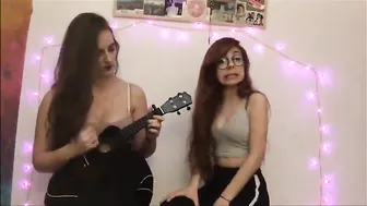 Adan y Eva- Paulo Londra (ukelele cover)- @natalisestas feat @janirawr #3