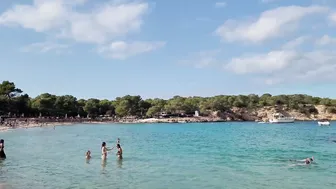 Un paseo por Cala Bassa (IBIZA) 4K OCTUBRE ES VERANO #9