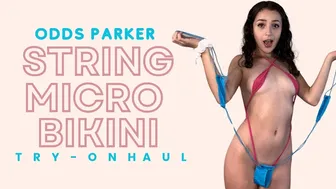 String Micro Bikini Try-On & Review #1