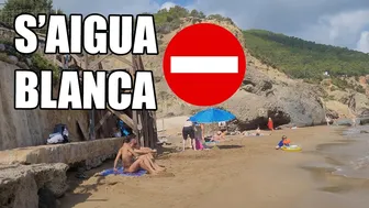 S'aigua Blanca ⛔ la playa prohibida | Ibiza (España) [4K] #1