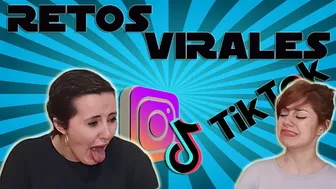 Probando RETOS VIRALES con mi mejor amiga!!