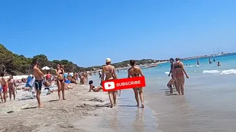 Un paseo por la playa de Las Salinas (Ibiza)