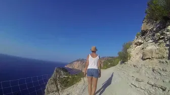 Nadando en Es Portitxol IBIZA