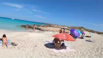 Un paseo por la PLAYA de ES TRUCADORS (Formentera)