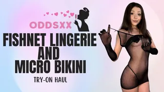 Odds Parker | Fishnet Lingerie and Micro Bikini's