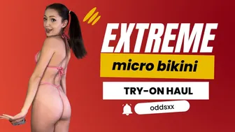 Odds Parker | Extreme Micro Bikini Try-On & Review