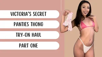 Odds Parker | Victorias Secret Thong Try-On Haul & Review | Cheeky Thongs